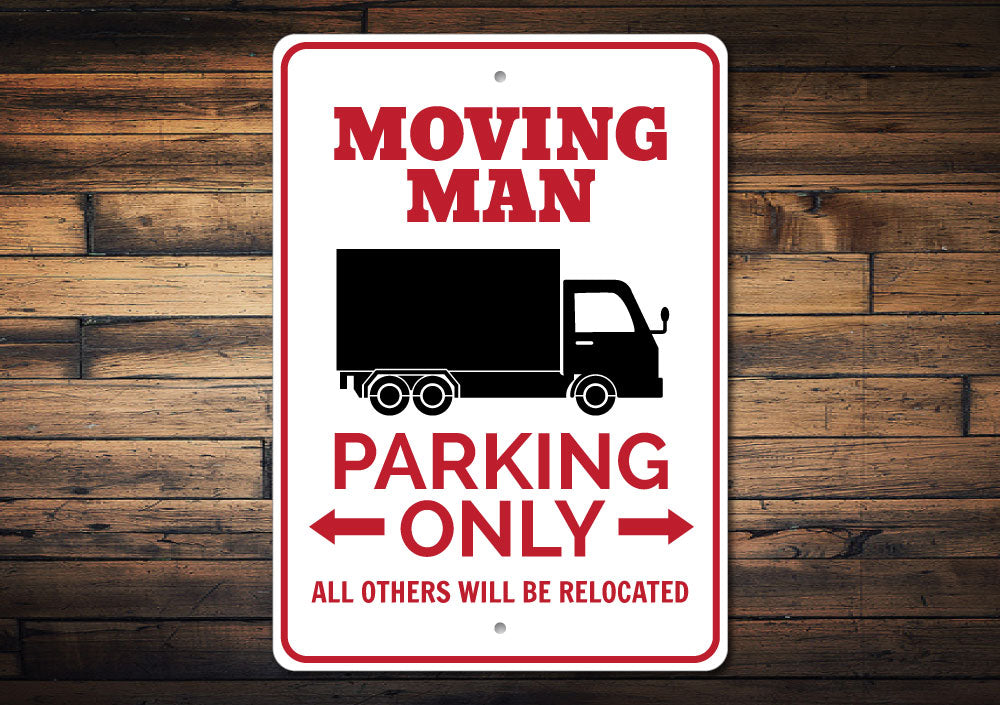 Mover Parking Sign