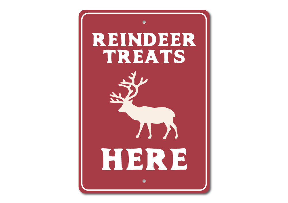 Reindeer Treats Sign