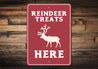 Reindeer Treats Sign