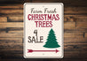 Trees For Sale Sign