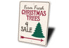 Trees For Sale Sign