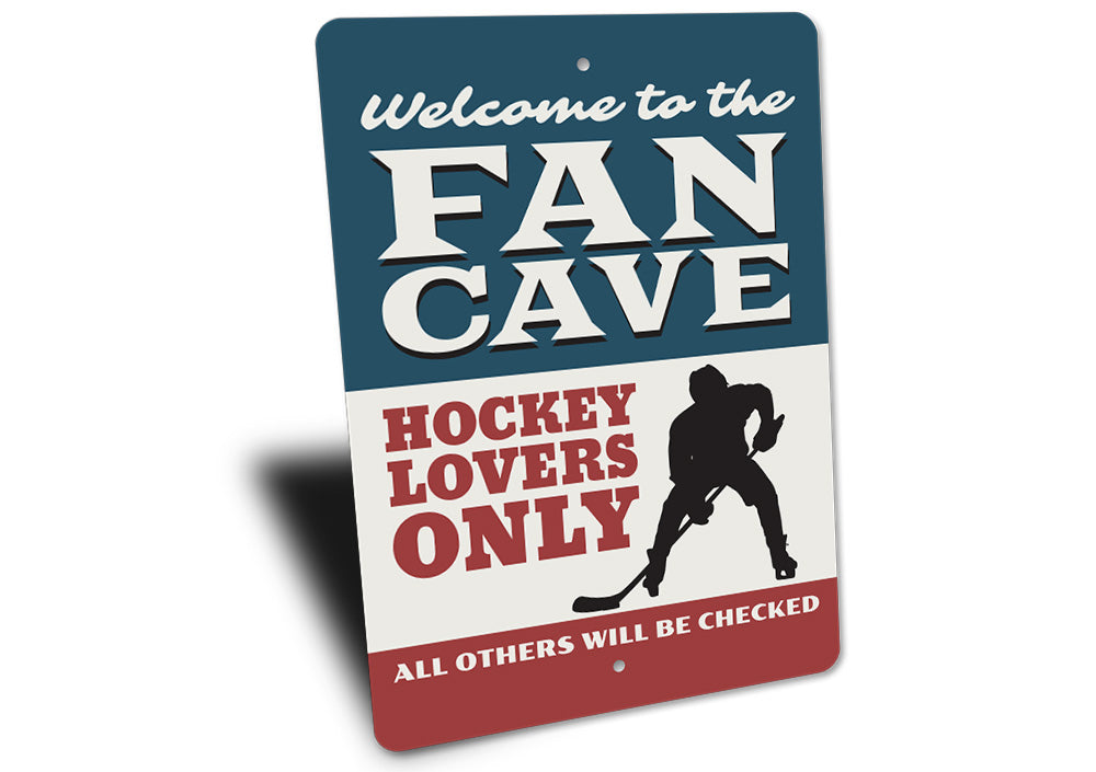 Hockey Fan Cave Sign