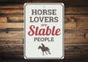 Horse Phrase Sign