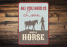 Horse Quote Sign