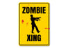 Zombie Crossing Sign