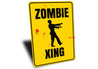 Zombie Crossing Sign