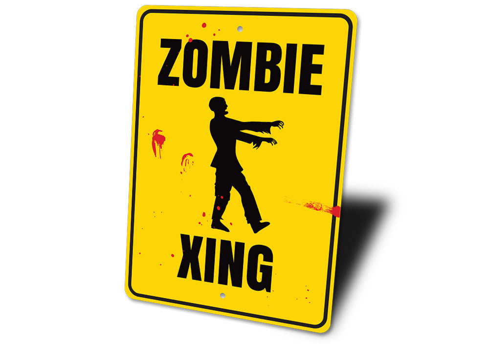 Zombie Crossing Sign