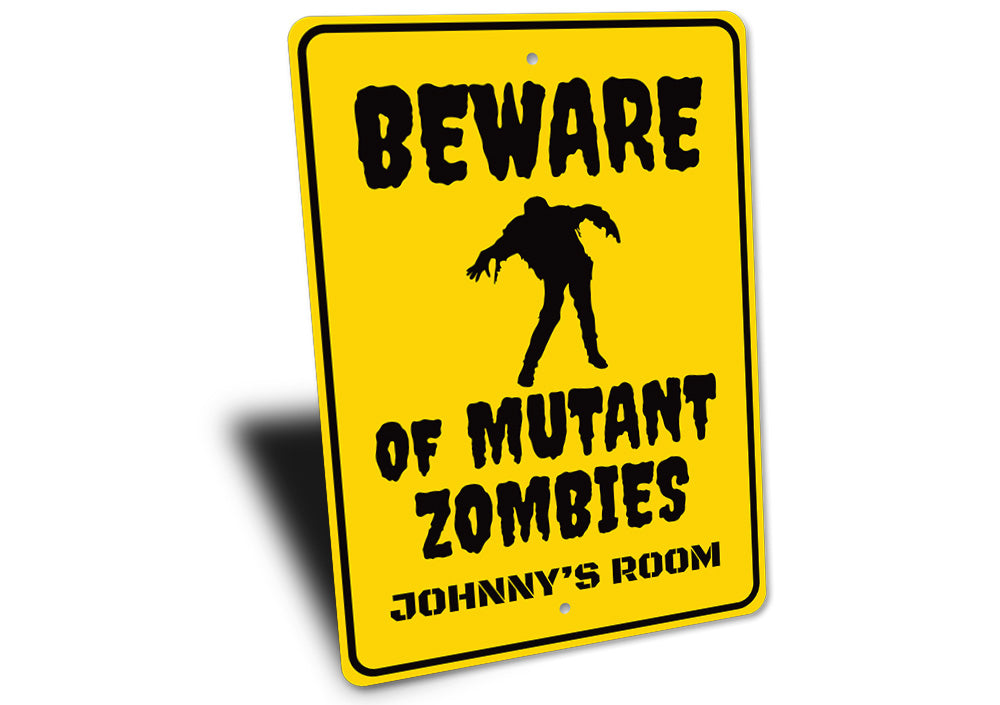 Zombie Kids Room Sign