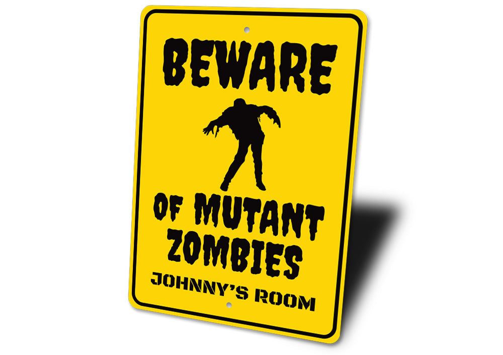 Zombie Kids Room Sign