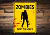 Zombies Sign