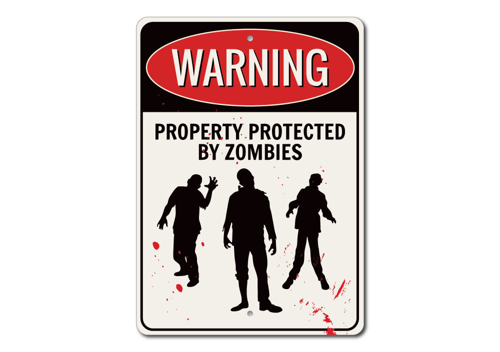 Zombie Warning Sign