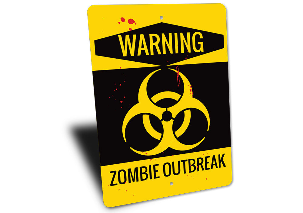 Zombie Outbreak Warning Sign