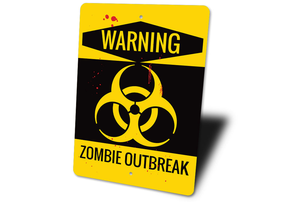 Zombie Outbreak Warning Sign