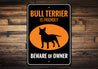 Bull Terrier Sign