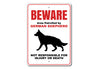 German Shepherd Sign