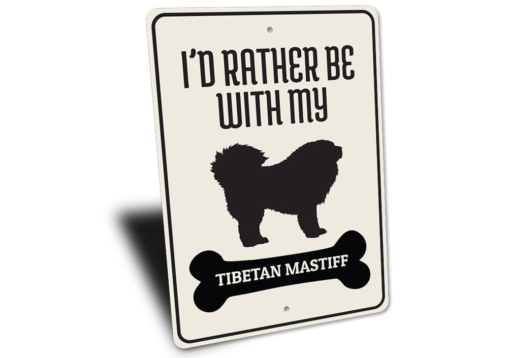 Tibetan Mastiff Sign