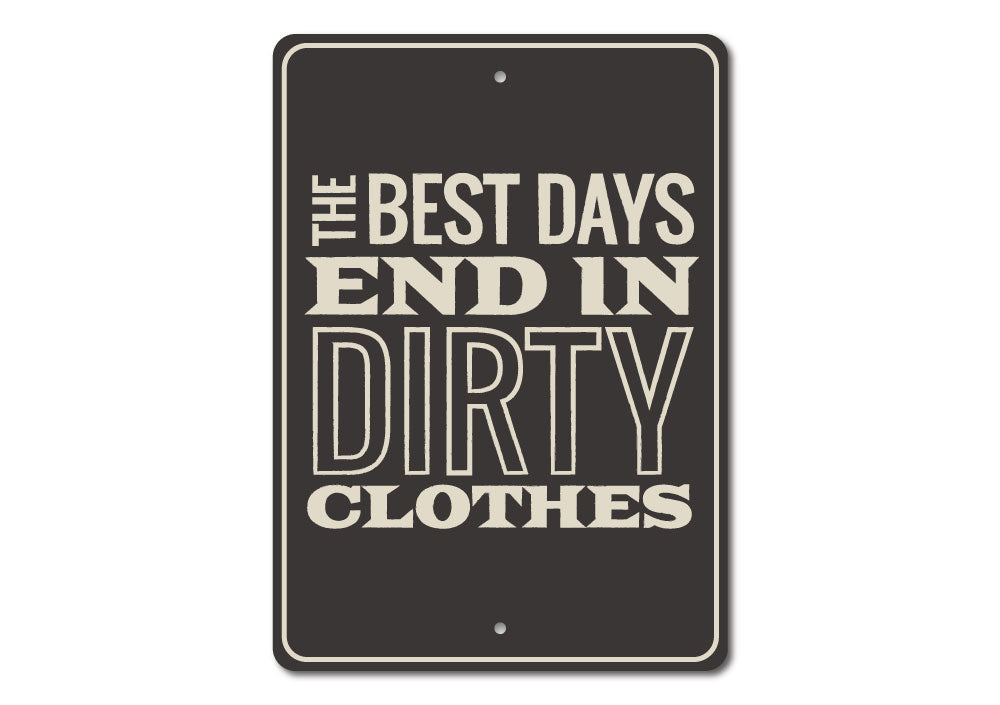 Dirty Clothes Sign