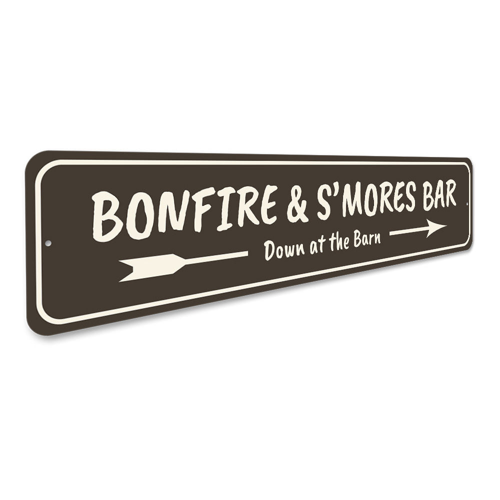 Bonfire Sign Aluminum Sign