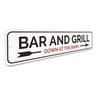 Bar and Grill Sign Aluminum Sign