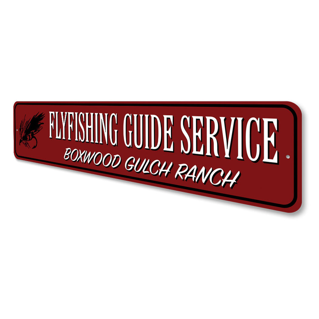 Flyfishing Guide Service Sign