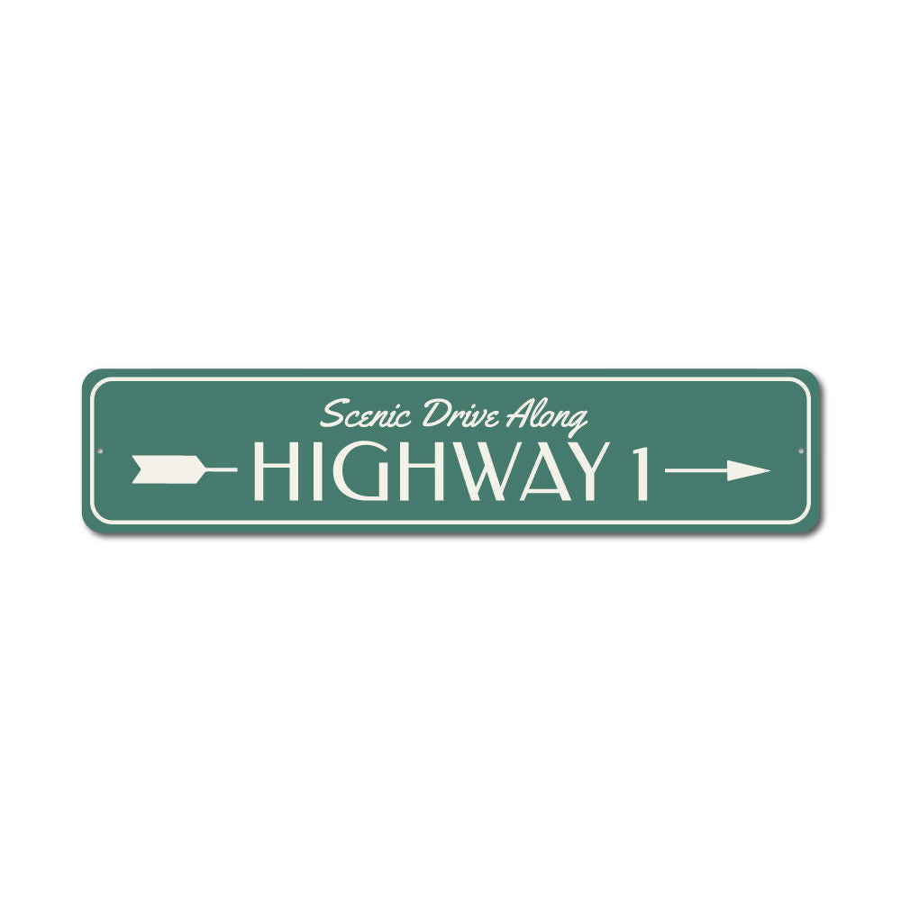 Highway Sign Aluminum Sign