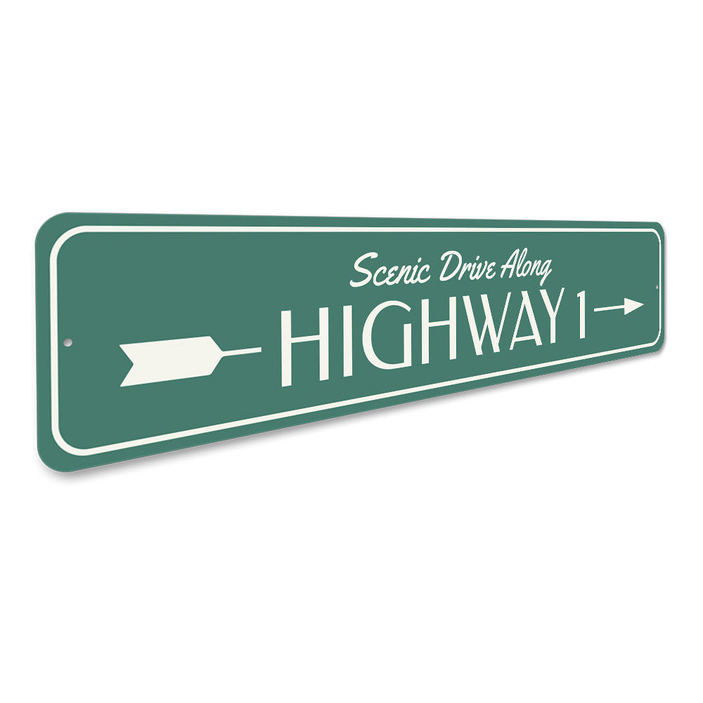 Highway Sign Aluminum Sign