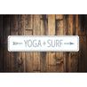 Yoga Sign Aluminum Sign