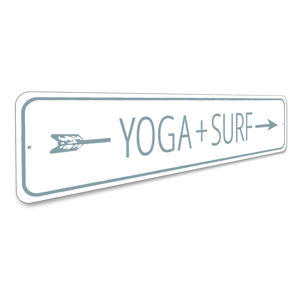 Yoga Sign Aluminum Sign