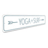 Yoga Sign Aluminum Sign