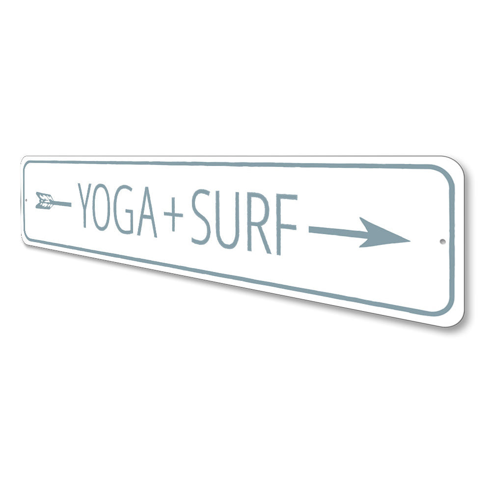 Yoga Sign Aluminum Sign