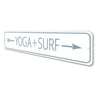 Yoga Sign Aluminum Sign