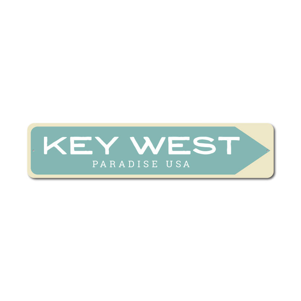 Key West Sign Aluminum Sign