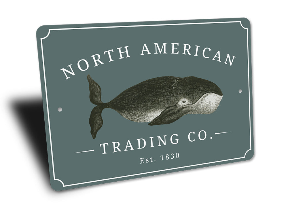 North American Trading Company Sign