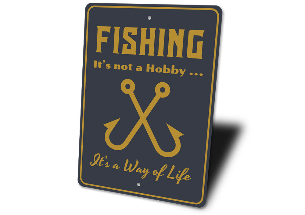 Fishing Hobby Sign