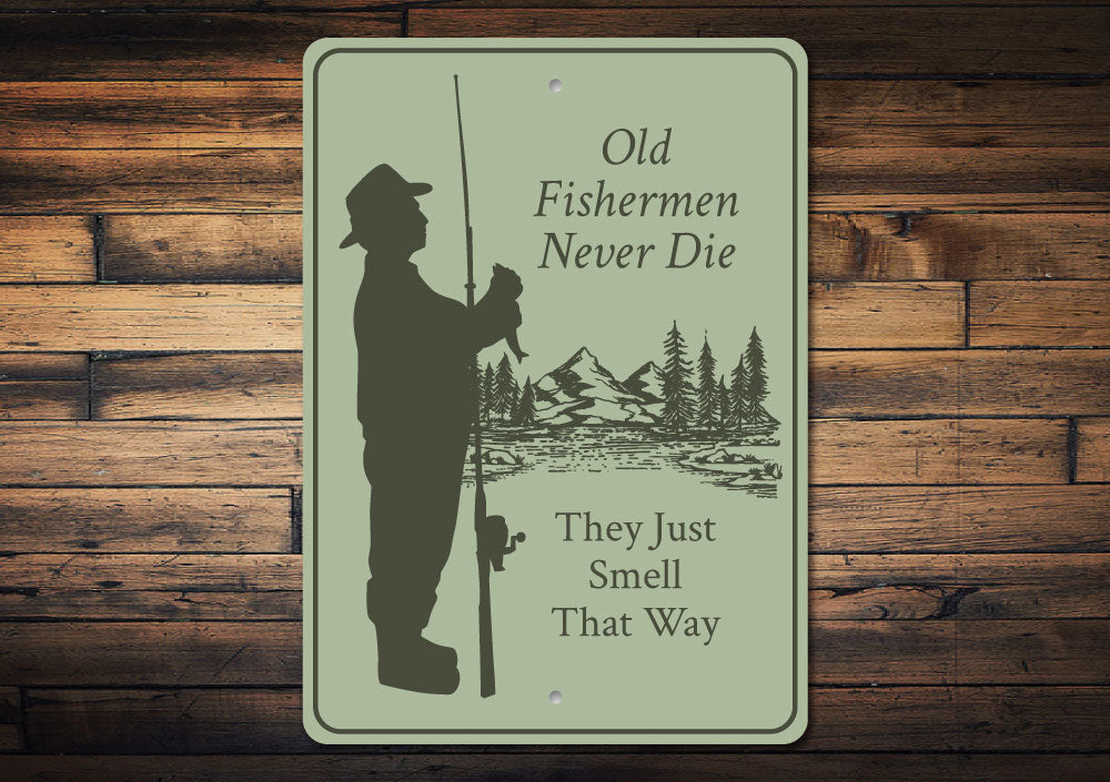 Old Fisherman Sign