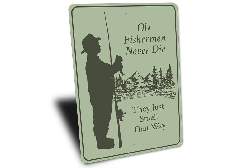 Old Fisherman Sign