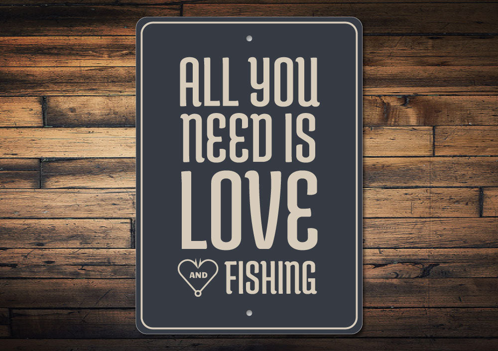 Fishing Lover Sign