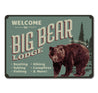 Big Bear Lodge Sign Aluminum Sign