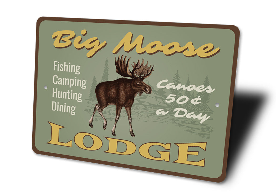 Moose Lodge Sign