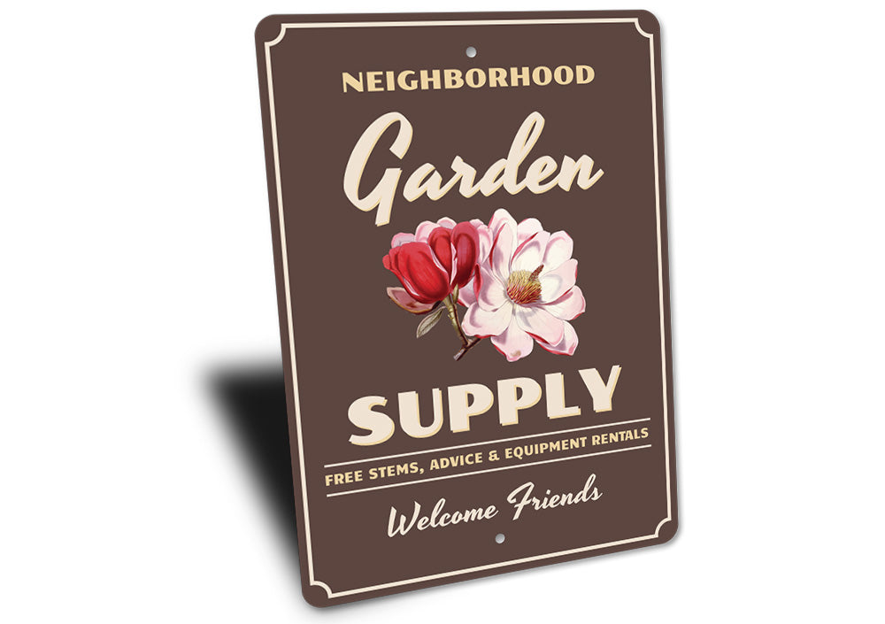 Garden Supply Sign