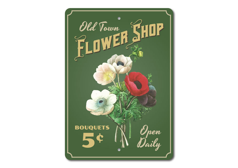 Flower Bouquet Sign