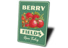 Berry Fields Sign