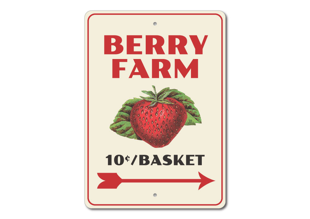 Berry Farm Sign