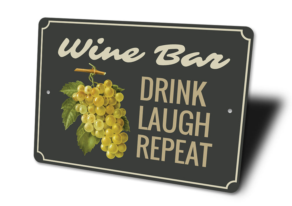 Wine Phrase Sign