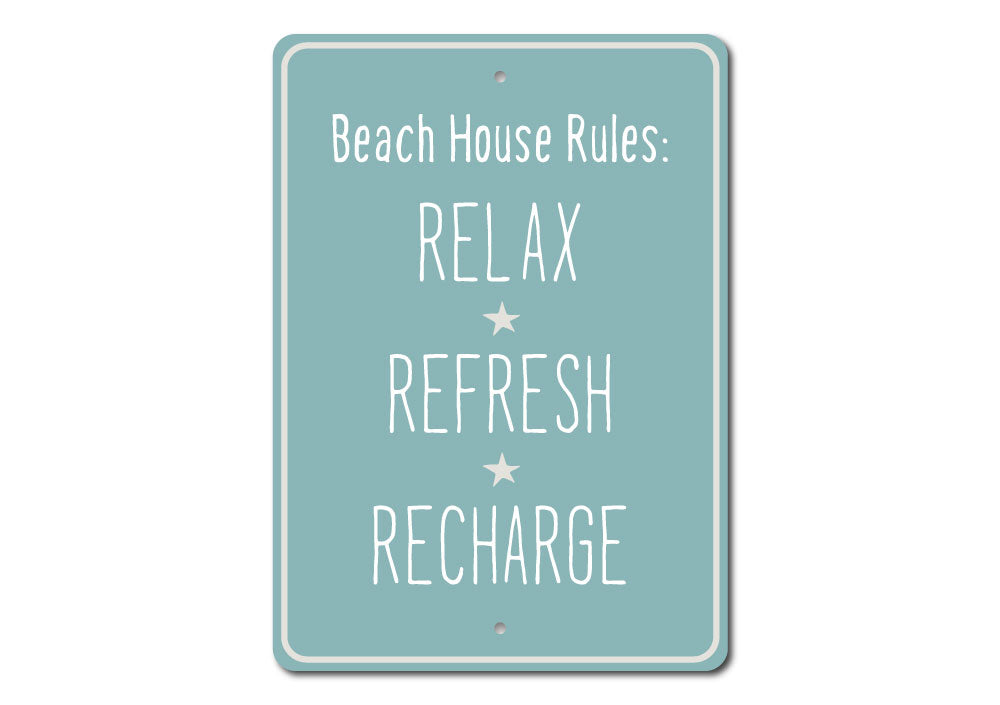 Beach Relax Sign