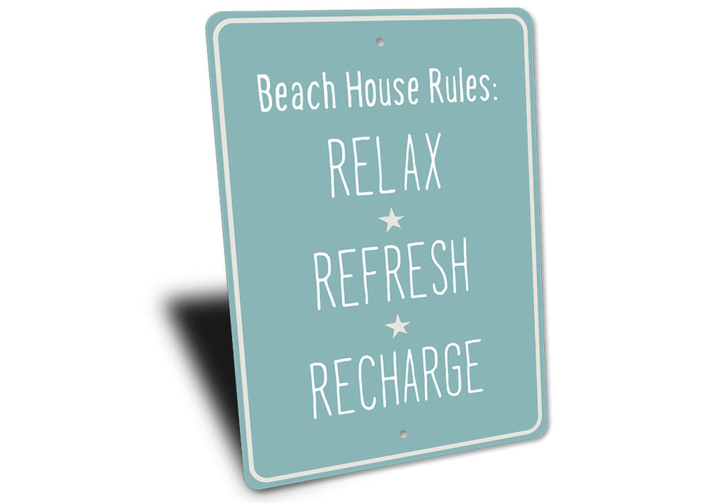 Beach Relax Sign