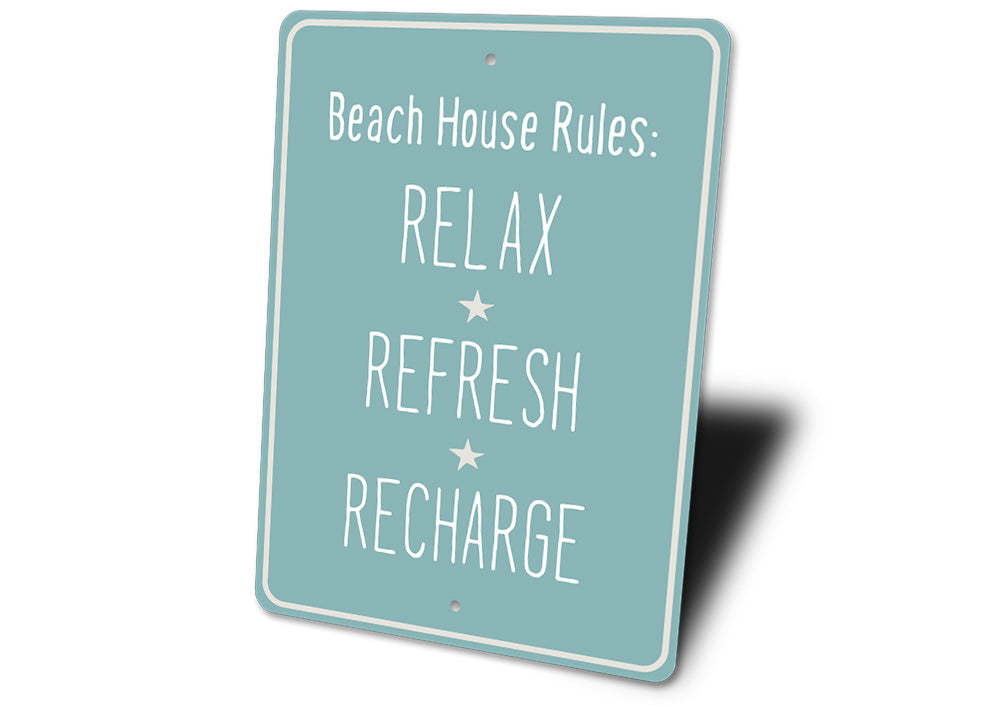 Beach Relax Sign