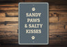 Sandy Paws Sign