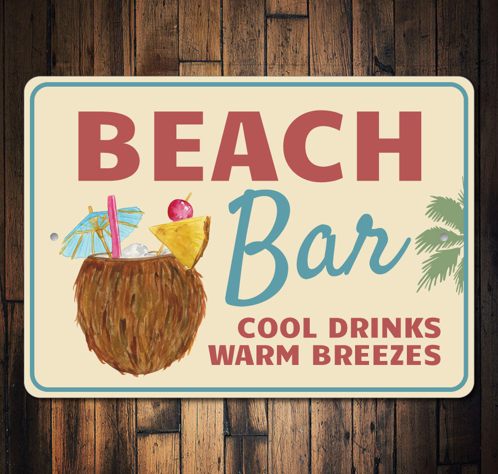 Beach Cocktail Sign