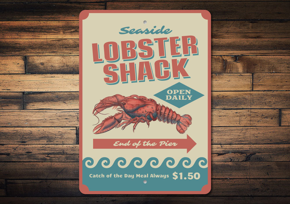 Seaside Lobster Shack Sign